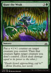 Caçar os Fracos / Hunt the Weak - Magic: The Gathering - MoxLand